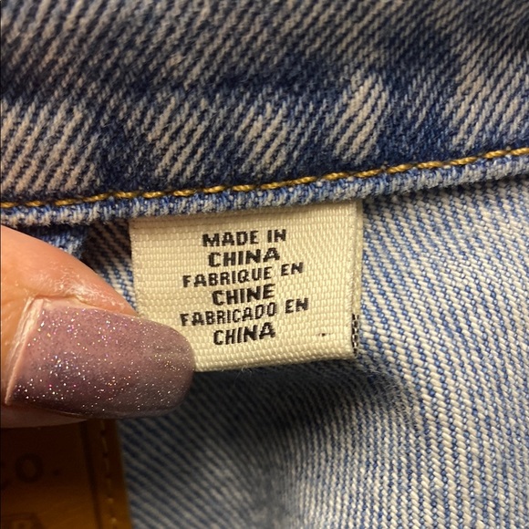 Levi's size medium Classic Blue Denim‎ Jacket big E medium wash vintage look - Picture 7 of 12